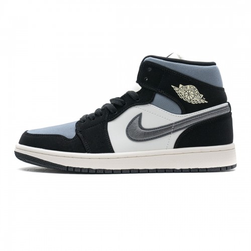 Nike Air Jordan 1 Mid SE 'Satin Grey' 852542-011