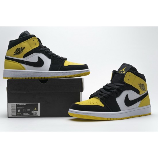 Nike Air Jordan 1 Mid SE Yellow Toe 852542-071