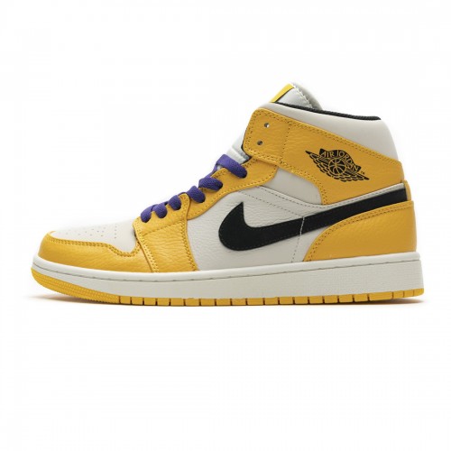 Air Jordan 1 Mid Lakers 852542-700