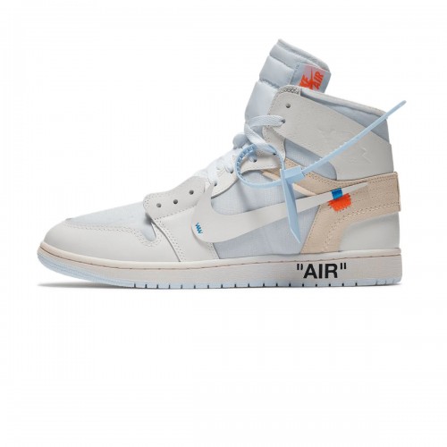 Off-White x Jordan 1 Retro High OG 'Alaska' 2026 AA3834-100
