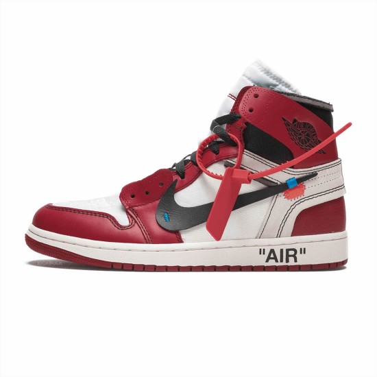 OFF-WHITE X AIR JORDAN 1 "CHICAGO" MENS GS AA3834-101