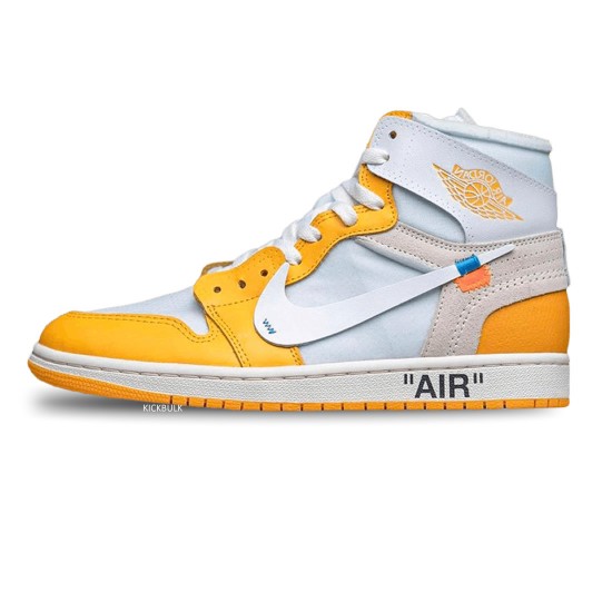 OFF-WHITE X AIR JORDAN 1 RETRO HIGH OG 'CANARY YELLOW' AQ0818-149