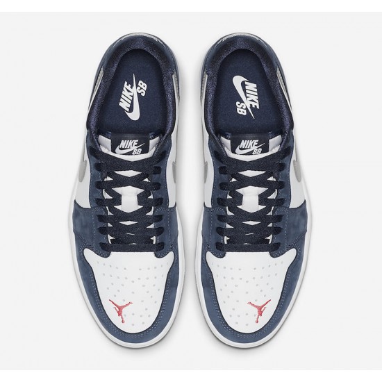 ERIC KOSTON X AIR JORDAN 1 LOW SB 'MIDNIGHT NAVY' CJ7891-400