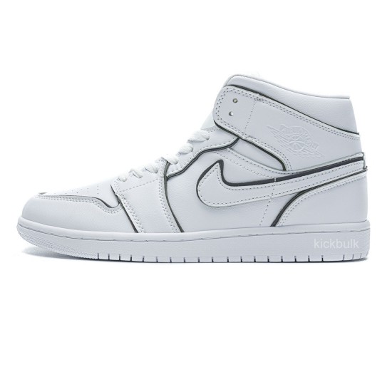 Air Jordan 1 Mid Iridescent Reflective White CK6587-100