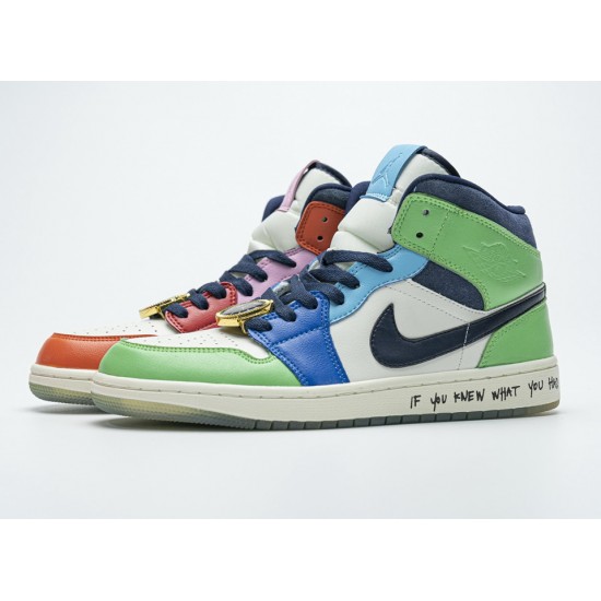 Nike Air Jordan 1 Mid Melody Ehsani CQ7629-100