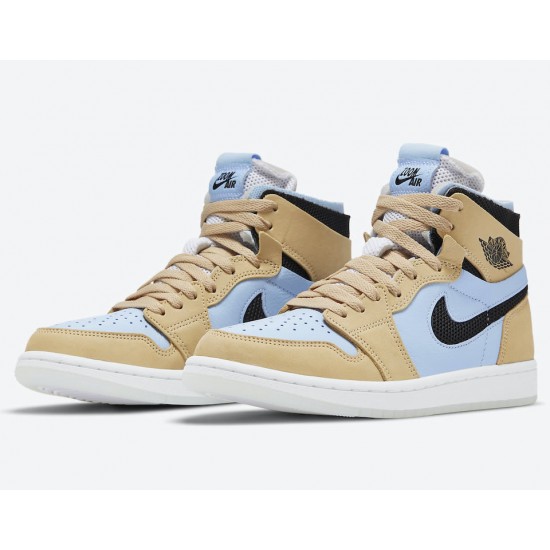 AIR JORDAN 1 HIGH ZOOM COMFORT HIGH WMNS 'PSYCHIC BLUE SESAME' CT0979-400