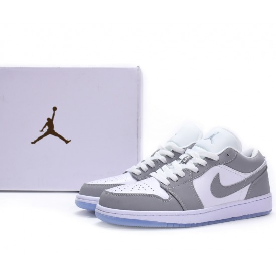 AIR JORDAN 1 LOW WMNS 'WHITE WOLF GREY' DC0774-105