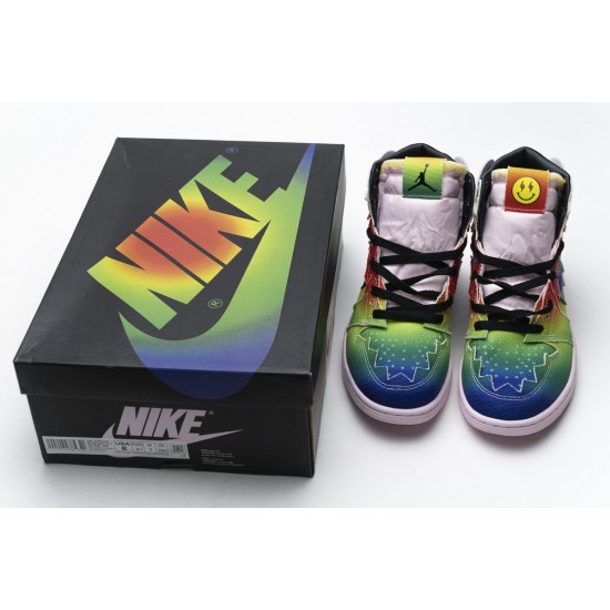 J BALVIN X AIR JORDAN 1 RETRO HIGH OG MULTI-COLOR RELEASE DATE DC3481-900