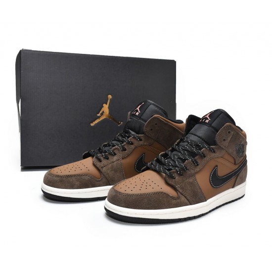 AIR JORDAN 1 MID SE 'DARK CHOCOLATE' DC7294-200