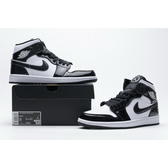 Air Jordan 1 Mid All-Star Black White DD1649-001