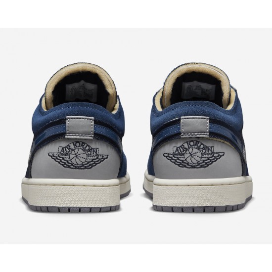 AIR JORDAN 1 LOW SE CRAFT 'INSIDE OUT - OBSIDIAN' 2022 DR8867-400