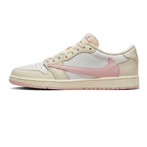 Travis Scott x Jordan 1 Retro Low OG 'Muslin Pink' 2026 IQ7604-100