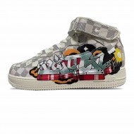 Louis Vuitton x Air Force 1 high Craffiti