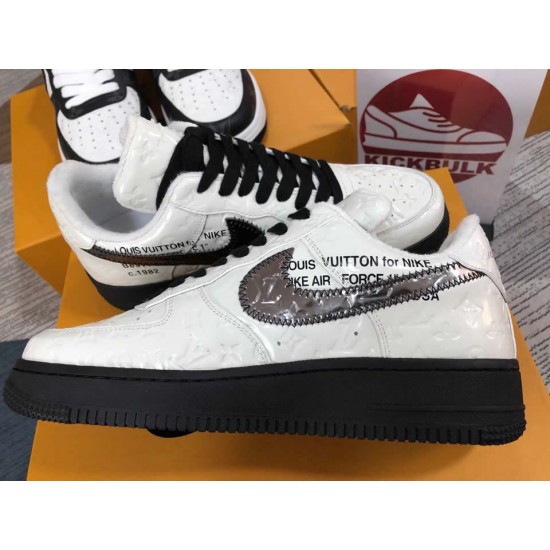 Louis Vuitton x Air Force 1 Trainer Sneaker White LK0225