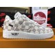 Louis Vuitton x Air Force 1 Trainer Sneaker White LK0229