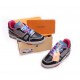 Louis Vuitton Trainer Black Pink Blue MS0211