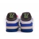 Louis Vuitton Trainer White Pink Blue MS0223