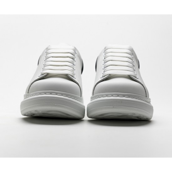 Alexander McQueen Sneaker White Black 462214 WHGP7 9001