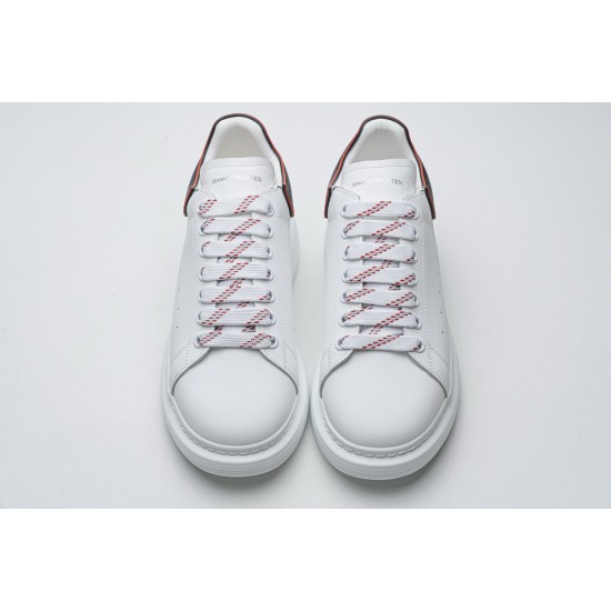 Alexander McQueen Sneaker White Black Red