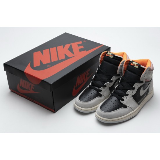 Air Jordan 1 Retro Grey Crimson 555088-018