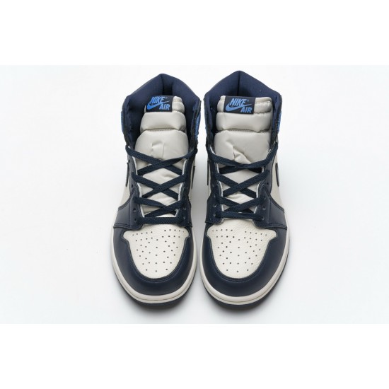 Air Jordan 1 Retro High OG 'Obsidian' UNC 555088-140