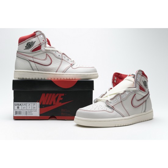 Air Jordan 1 Phantom White 555088-160