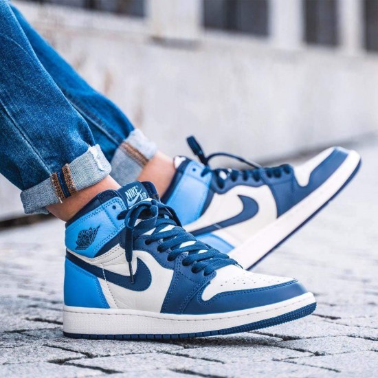 Air Jordan 1 Retro High OG GS 'Obsidian' 575441-140