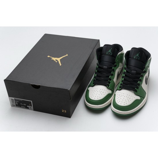 Air Jordan 1 Mid 'Pine Green' 852542-301