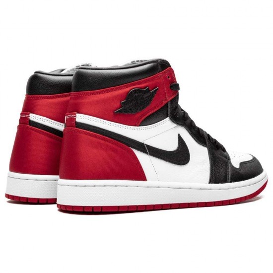 Air Jordan 1 Wmns Retro High 'Satin Black Toe' CD0461-016