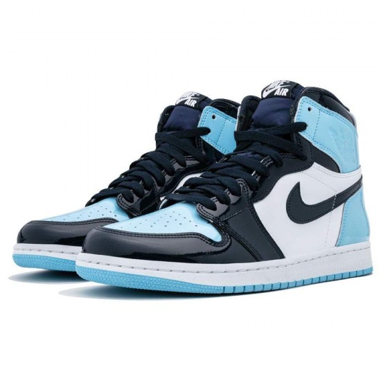 Air Jordan 1 Wmns Retro High OG 'Blue Chill/UNC Patent' CD0461-401