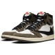 Travis Scott X Jordan 1 Backwards Swoosh Mocha CD4487-100