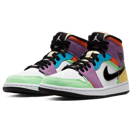 Nike Air Jordan 1 Mid SE Multi-Colour (W) CW1140-100