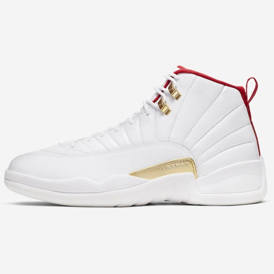 Nike AIR JORDAN 12 "FIBA" 2019 WHITE/UNIVERSITY RED/GOLD 130690-107