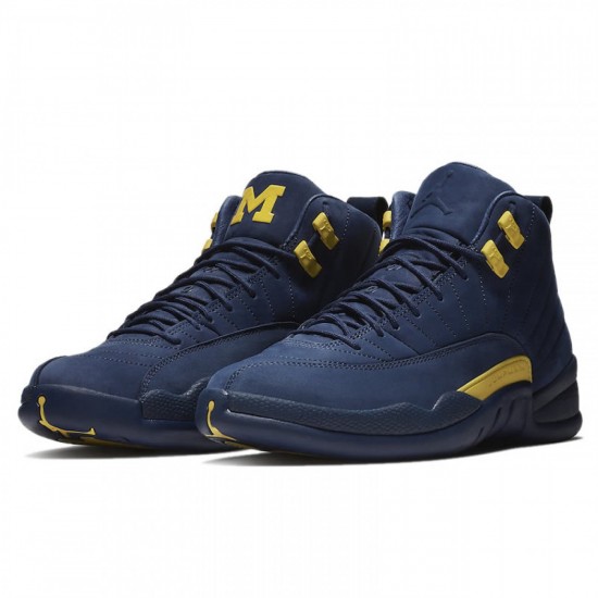 Nike AIR JORDAN 12 "MICHIGAN" BQ3180-407