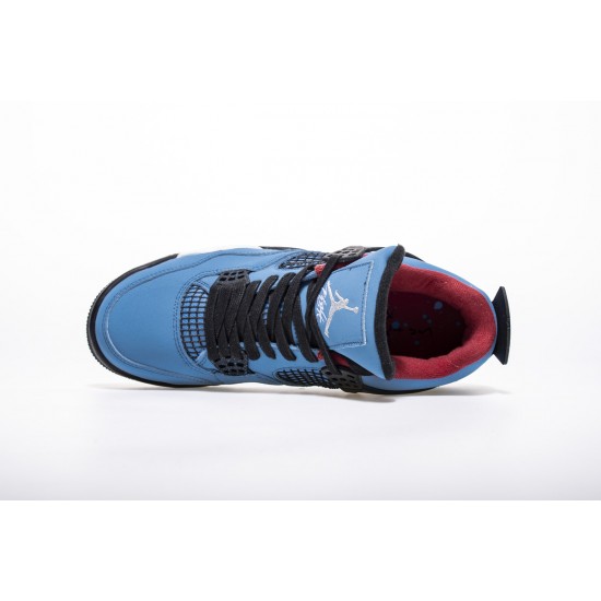 NIKE TRAVIS SCOTT CACTUS JACK X AIR JORDAN 4 "HOUSTON OILERS" 308497-406 NIKE TRAVIS SCOTT CACTUS JACK X AIR JORDAN 4 "HOUSTON OILERS" 308497-406