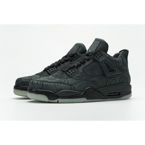 Nike Air Jordan 4 Retro KAWS Black 930155-001