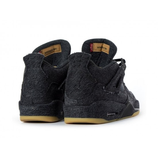 Air Jordan 4 Retro Levis black jeans 2025 A02571-001