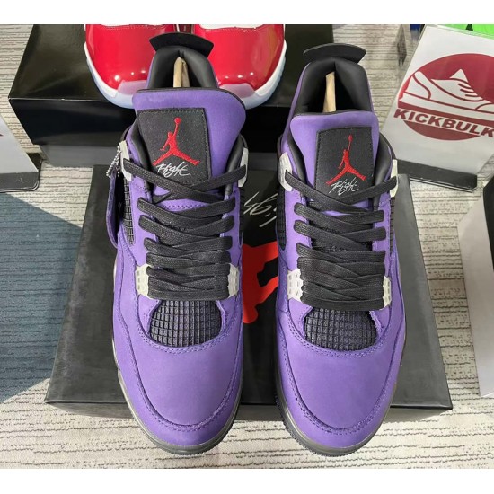 Travis Scott x Air Jordan 4 Retro Purple AJ4-766302