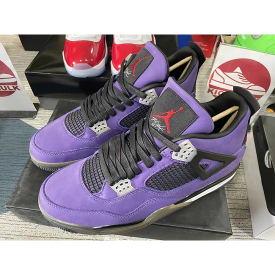 Travis Scott x Air Jordan 4 Retro Purple AJ4-766302