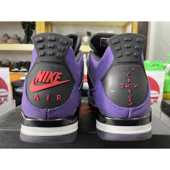 Travis Scott x Air Jordan 4 Retro Purple AJ4-766302