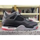 AIR JORDAN 4 RETRO 'BRED REIMAGINED' 2024 FV5029-006/FQ8213-006 AIR JORDAN 4 RETRO 'BRED REIMAGINED' 2024 FV5029-006/FQ8213-006
