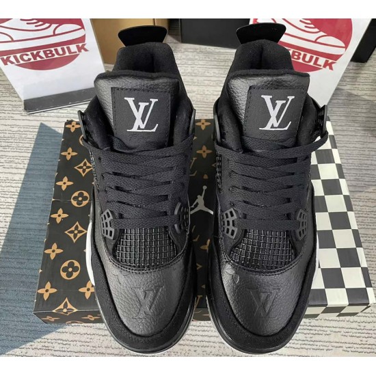 LV x Air Jordan 4 Black LV6927-001