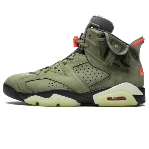 Travis Scott X Air Jordan 6 Retro 'Olive' CN1084-200