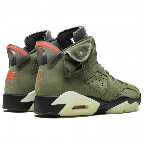 Travis Scott X Air Jordan 6 Retro 'Olive' CN1084-200