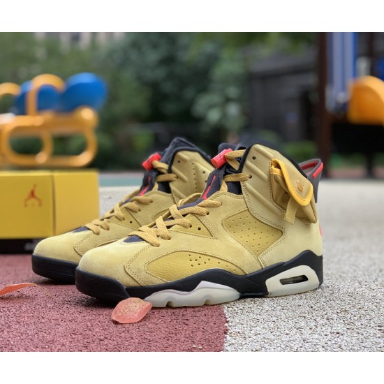 Nike Travis Scott x Air Jordan 6 Yellow Cactus Jack CN1084-300