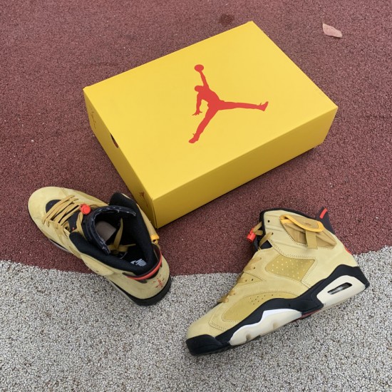 Nike Travis Scott x Air Jordan 6 Yellow Cactus Jack CN1084-300