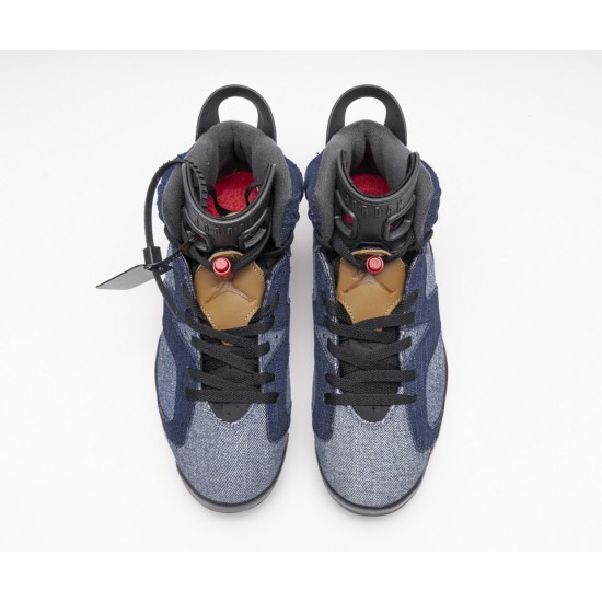 AIR JORDAN 6 RETRO 'WASHED DENIM' CT5350-401