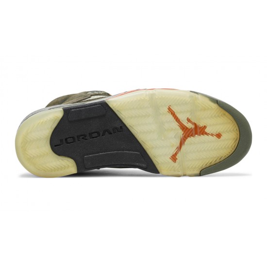 AIR JORDAN 5 RETRO 'OLIVE' 2024 DD0587-308 AIR JORDAN 5 RETRO 'OLIVE' 2024 DD0587-308