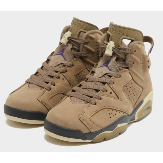 AIR JORDAN 6 RETRO GORE-TEX 'BROWN KELP' 2023 FD1643-300