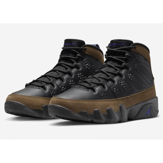 AIR JORDAN 9 RETRO 'OLIVE CONCORD' 2022 CT8019-034